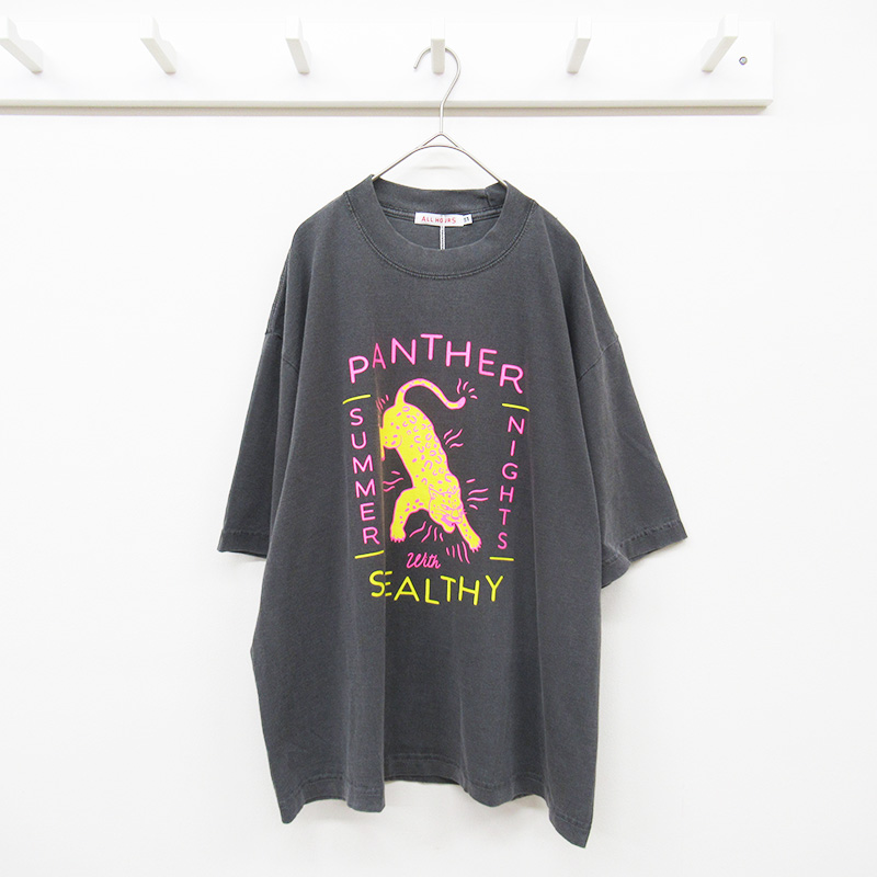 ALL HOURS 日本製コットン100％プリントＴシャツ CH/IT2511095